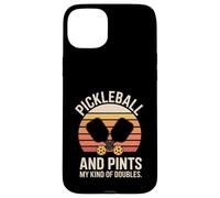 Pickleball And Pints My Kind Of Doubles Retro Case for iPhone 15 Plus