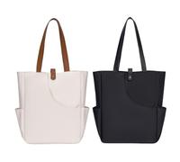 Pickleball Bag - Black Oxford Material Spacious Size, Tennis Racket Carrier Tote, Easy Access Storage Design | Versatile Companion During Shopping Fitness Beach Vacation Celebration Travel Office