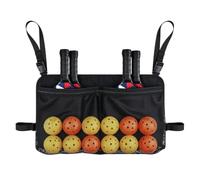 Pickleball Bags for Men Large Capacity Double Zipper Quick Release Buckle | Pickleball Equipment Paddle Holder for Rackets Balls Gear Accessories Men Pro Beginner Outdoor Gym Sports
