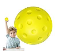 Pickleball Ball - Indoor Training Ball, Standard Size Balls, EVA Foam Material with Silent Bounce, Pickleball Practice Equipment with Noise Reduction, Indoors Warm Up Solution for Living Room