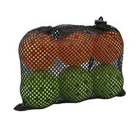 Pickleball Balls, 6pcs Orange Green Training Pickleballs with 40 Holes for Outdoor Sports Courts