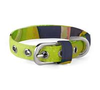 Pickleball Balls Colors Dog Collar Adjustable Soft and Comfortable Puppy Collars with Metal Buckle Pet Collar for Small Medium Pet