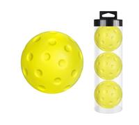 Pickleball Balls for Indoor Use - Premium Balls with Controlled Bounce, Quiet Play | Lightweight Indoor Pickleballs, Durable Construction, Ideal for Beginners and Advanced Players, Training Ba