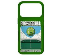 Pickleball Because Murder Is Wrong Funny Sports Design Case for iPhone 17 Pro