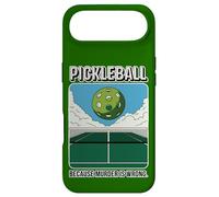 Pickleball Because Murder Is Wrong Funny Sports Design Case for iPhone Air