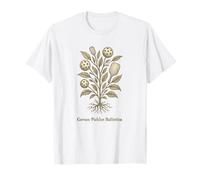 Pickleball Botanical Vintage Science Art Funny T-Shirt