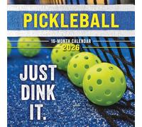 Pickleball Calendar 2026, Wall Calendars, Month To View, Sports, Gift