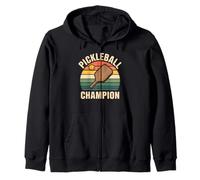 Pickleball Champion Season Tees For Men Women Kids Zip Hoodie