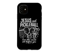 Pickleball Christian Jesus Christus Case for iPhone 11