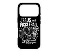 Pickleball Christian Jesus Christus Case for iPhone 17 Pro