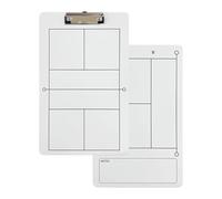 Pickleball Clipboard - Splint Board Coaching Tool, PVC Training Drawing Accessories | On-site Competition Equipment, Daily Training Help, Player Strategy Planner, Coaching Session Board