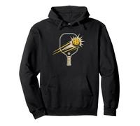 Pickleball Coach Badge Clean Paddle Sport Coaching Award Pullover Hoodie