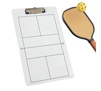 Pickleball Coaching Board - 35x22 Cm PVC Whiteboard, Rewritable, Magnetic Field Diagram Clipboard | Team Planning Tool Pickleball Board For Training Game Strategy Session
