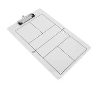 Pickleball Coaching Dry Erase Clipboard White PVC Marker Board