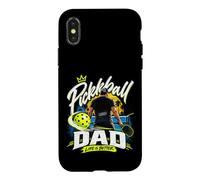 Pickleball Dad Life Is Better On The Court Funny Case for iPhone X/XS