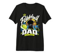Pickleball Dad Life is Better On The Court Funny Premium T-Shirt