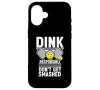 Pickleball Dink Don't Get Smashed | Funny Court Sports Gear Case for iPhone 16