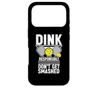 Pickleball Dink Don't Get Smashed | Funny Court Sports Gear Case for iPhone 17 Pro