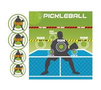 Pickleball Exercise Board - Coated Paper, Tear-Resistant Pickleball Dink Trainer | Instant Feedback Precision Training Aid, Rebounder Trainer for Driveway Exercises, Indoor Training, Playing in the Fr