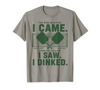 Pickleball Funny Player I Came I Saw I Dinked T-Shirt