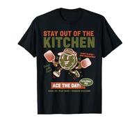 Pickleball Funny Player Pickle Ball Stay Out of The Kitchen T-Shirt