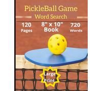 Pickleball Game Word Search: 60 puzzles with 12 words per puzzle 720 words total, a fun and engaging way to connect with the sport you love.