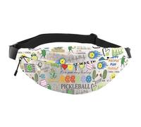 Pickleball Gift Pickleball Player Gift It's A Good Day to Play Pickleball Fanny Pack Sports Waist Bag (Play Pickleball WB EU)