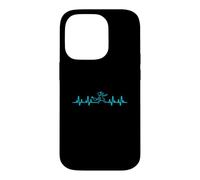 Pickleball Girl Heartbeat Cute Women's Pickleball Case for iPhone 14 Pro