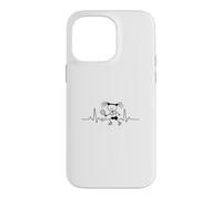 Pickleball Girl Heartbeat Cute Women's Pickleball Case for iPhone 14 Pro Max
