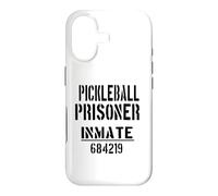 Pickleball Halloween Costume/Funny Prisoner Jail Inmate Case for iPhone 17