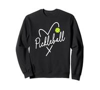 Pickleball Heart Script - Love the Dink Graphic Sweatshirt