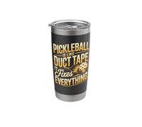 Pickleball is Like Duct Tape It Fixes Everything Stainless Steel Insulated Tumbler