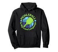 Pickleball Is My Language Pickleball Lovers Dinking Humor Pullover Hoodie