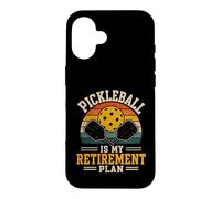 Pickleball Is My Retirement Plan Vintage Paddle Men Grandpa Case for iPhone 16
