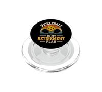 Pickleball Is My Retirement Plan Vintage Paddle Men Grandpa PopSockets PopGrip for MagSafe