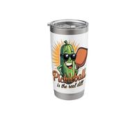 Pickleball is The Real Dill Funny Cool Stainless Steel Insulated Tumbler