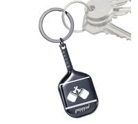 Pickleball Keyring for Women, Pickleball Paddle Keyring for Men, Unique Pickleball Racket Keyring - Portable Pickleball Charm Keyring, Unique, b, Siehe Beschreibung