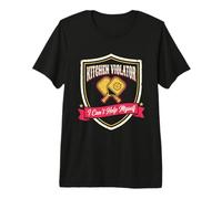 Pickleball Kitchen Violator I Can't Help Myself Funny Design Premium T-Shirt