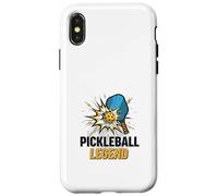 Pickleball Legend Funny T-Shirt | Retro Vintage Player Case for iPhone X/XS