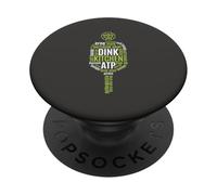 Pickleball Life Paddle Word Cloud Dink Player PopSockets Adhesive PopGrip