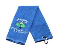Pickleball Lover Towel Grandma is My Name Pickleball is My Game Towel Grandma’s Pickleball Gift (GRANDMA-t)