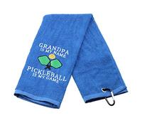 Pickleball Lover Towel Grandpa Is My Name Pickleball Is My Game Towel Grandpa’s Pickleball Gift (GRANDPA t)