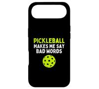Pickleball Makes Me Say Bad Words Funny Pickleball Sayings Case for iPhone Air