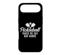 Pickleball Makes Me Say Bad Words - Pickleball Player Case for iPhone Air