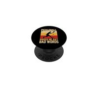 Pickleball Makes Me Say Bad Words PopSockets Adhesive PopGrip