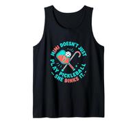 Pickleball Mimi She Dinks It Funny Grandma Pickleball Tee Tank Top