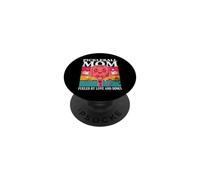 Pickleball Mom Fueled By Love And Dinks Hearts PopSockets Adhesive PopGrip