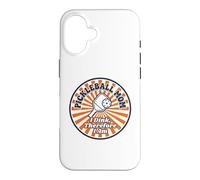 Pickleball Mom I Dink Therefore I Am Court Humor Case for iPhone 16