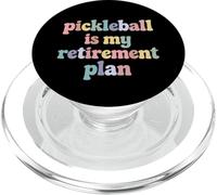 Pickleball My Retirement Plan Funny Court Sport Player PopSockets PopGrip for MagSafe