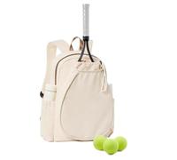 Pickleball Paddle Backpack - Large 45.7cm Tennis Bag | Waterproof Pocket Shoe Compartment 2 Rackets | Sports - Fitness Training Travel Men Women